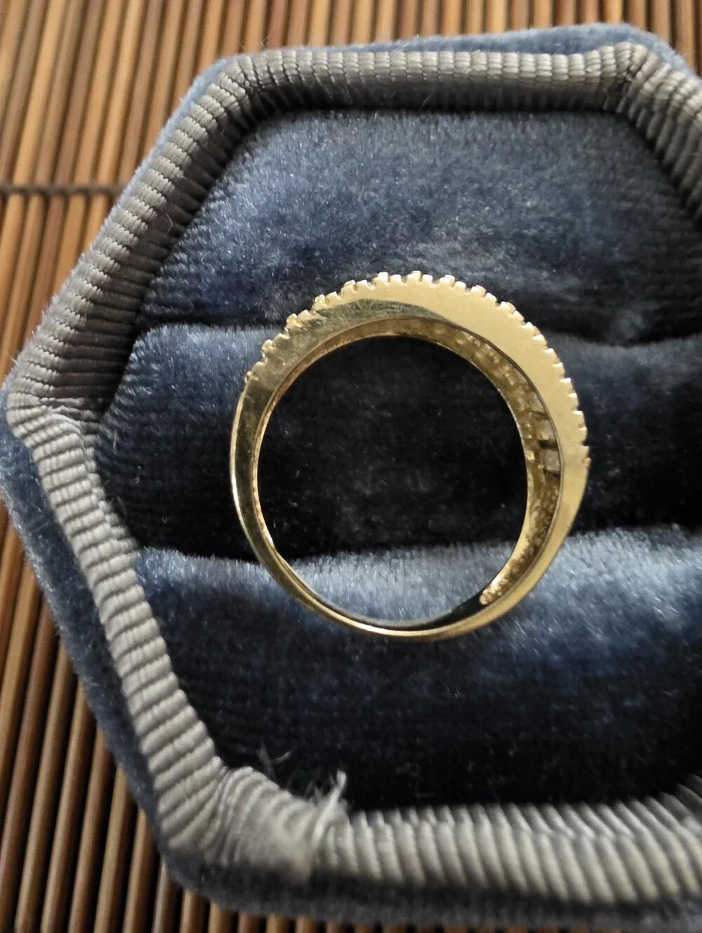 14k CZ Yellow Gold Ring (Vintage)